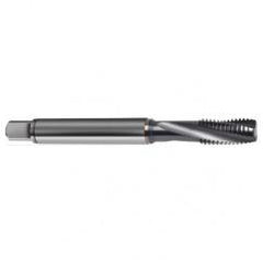 1/2-20 2B 4-Flute PM Cobalt Semi-Bottoming 15 degree Spiral Flute Tap-TiCN - Best Tool & Supply