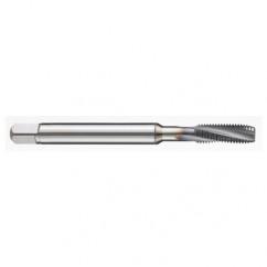 M6x1.0 6H 3-Flute PM Cobalt Semi-Bottoming 10 degree Spiral Flute Tap-TiAlN - Best Tool & Supply