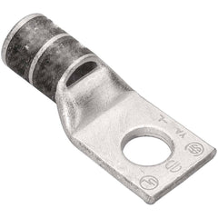 Burndy - Ring Terminals; Terminal Type: Rectangle ; Insulation Type: NonInsulated ; Connection Type: Compression ; Compatible Wire Size (kcmil): 250 ; Stud Size (Inch): 1/2 ; Color: Yellow - Exact Industrial Supply