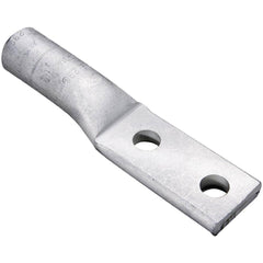 Burndy - Ring Terminals; Terminal Type: Rectangle ; Insulation Type: NonInsulated ; Connection Type: Compression ; Compatible Wire Size (kcmil): 600 ; Stud Size (Inch): 1/2 ; Color: Black - Exact Industrial Supply