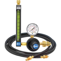 Welding Regulators; Gas Type: Argon; Carbon Dioxide; Maximum Inlet Pressure (psi): 3000; CGA Inlet Connection: 580; Fitting Type: Female, Inert Gas Hose Connection; Thread Size: 5/8-18 RH Internal