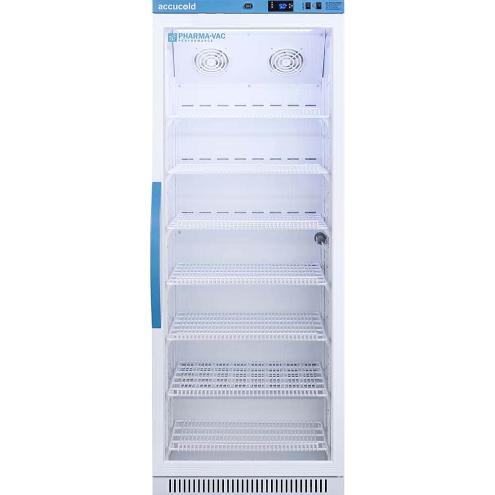 Accucold - Laboratory Refrigerators and Freezers; Type: Pharmacy, Medical-Laboratory Refrigerator ; Volume Capacity: 12 Cu. Ft. ; Minimum Temperature (C): 2.00 ; Maximum Temperature (C): 8.00 ; Width (Inch): 23.38 ; Depth (Inch): 24.38 - Exact Industrial Supply