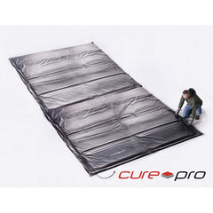 Powerblanket - Heat Blankets; Type: Electrically Heated Concrete Curing Blanket ; Shape: Rectangular ; Wattage: 1440.000 ; Length (Inch): 252 ; Width (Inch): 72 ; Material: Industrial-Grade Vinyl Shell - Exact Industrial Supply