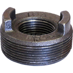 Black Face Bushing: 3/4 x 3/8″, 150 psi, Threaded Malleable Iron, Black Finish, Class 150