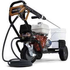 Pressure Washer: 4,000 psi, 4 GPM, Gas, Cold Water