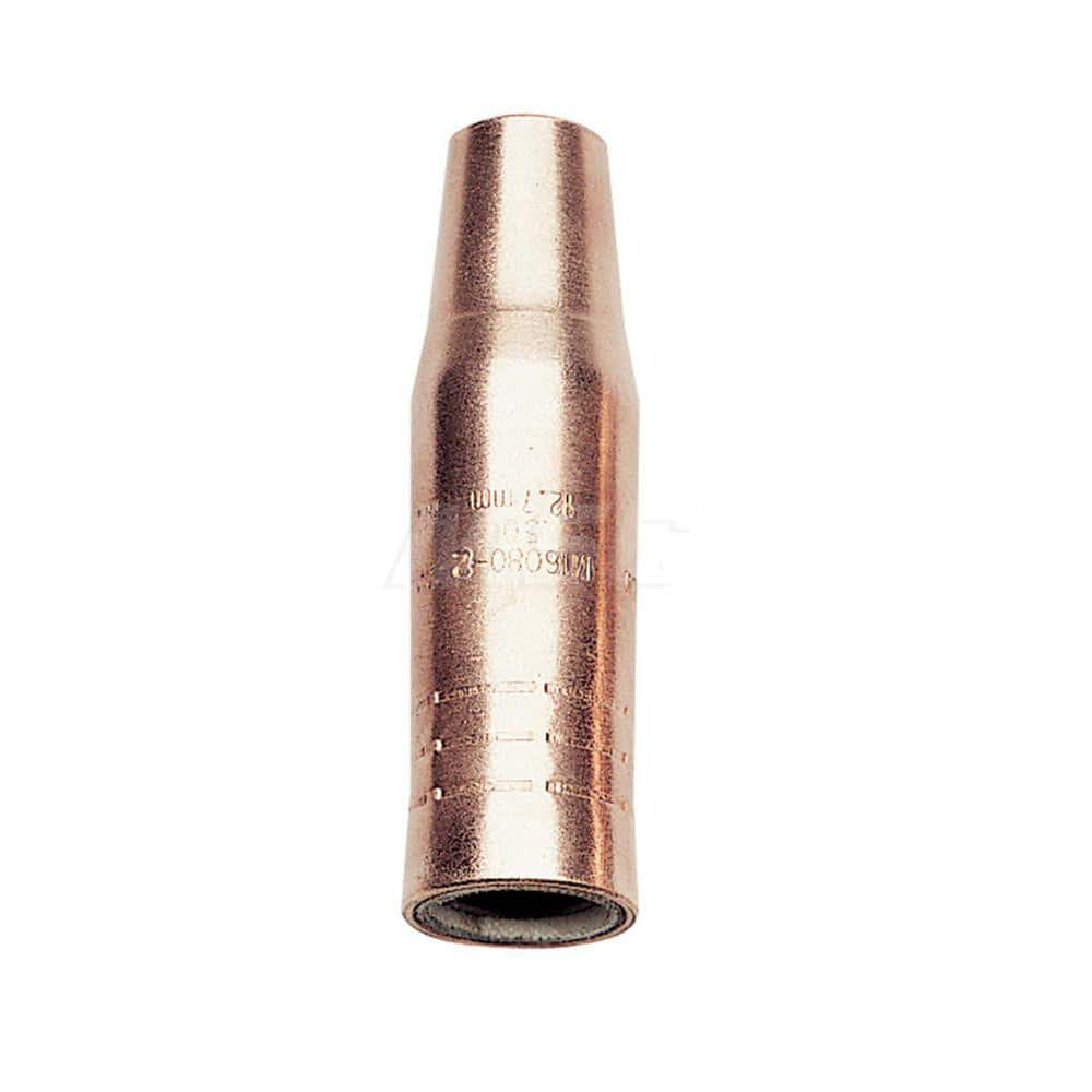 MIG Welder Gas Nozzle: 0.62″ Bore Dia Copper, Use with Magnum