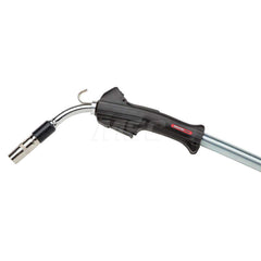 MIG Welding Guns; For Use With: Magnum ™ PRO; Length (Feet): 15 ft. (4.57m); Handle Shape: Curved; Neck Type: Rotatable; Trigger Type: Standard; For Gas Type: CO2; For Wire Type: Flux Core; Solid