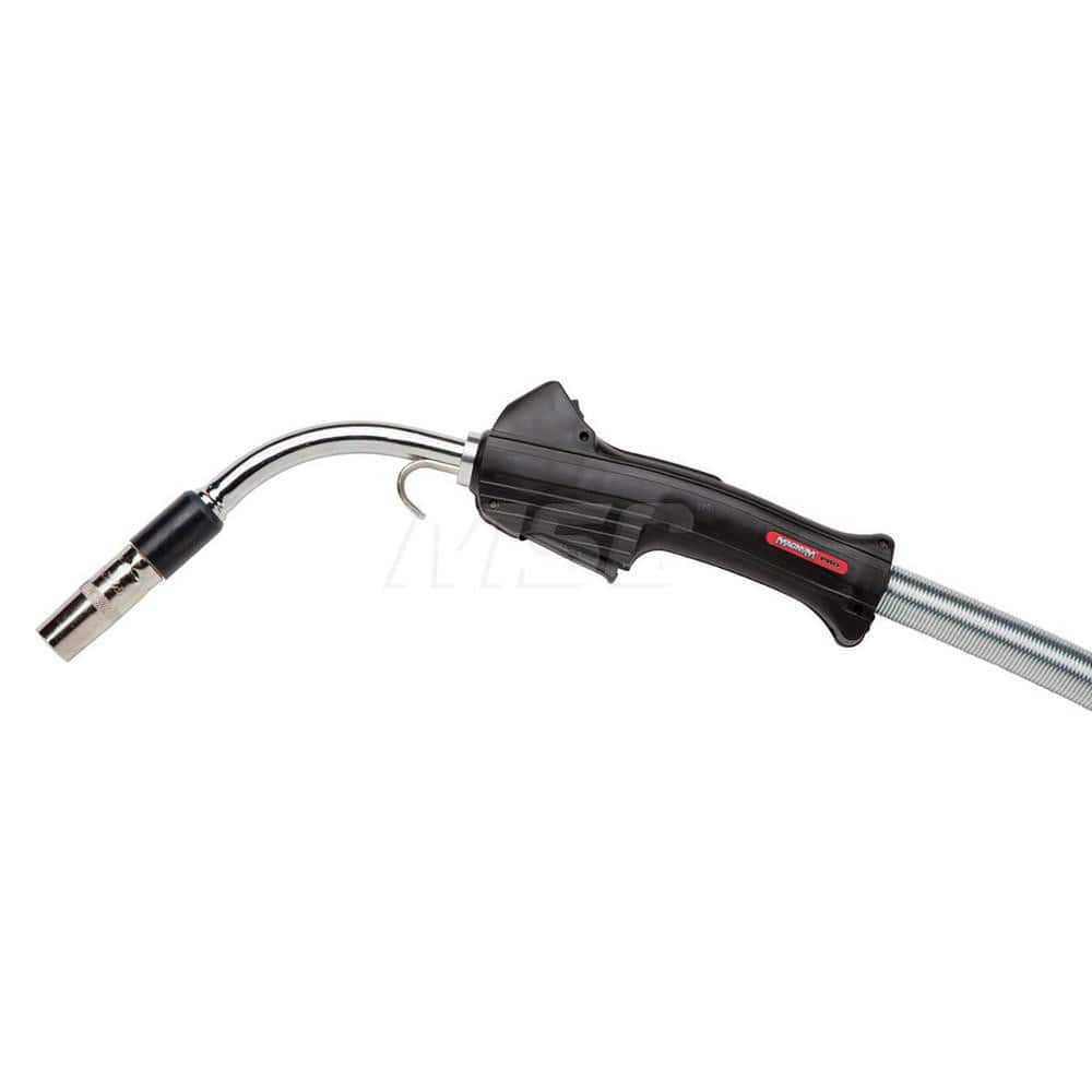 MIG Welding Guns; For Use With: Magnum ™ PRO; Length (Feet): 25 ft. (7.62m); Handle Shape: Curved; Neck Type: Rotatable; Trigger Type: Standard; For Gas Type: CO2; For Wire Type: Flux Core; Solid