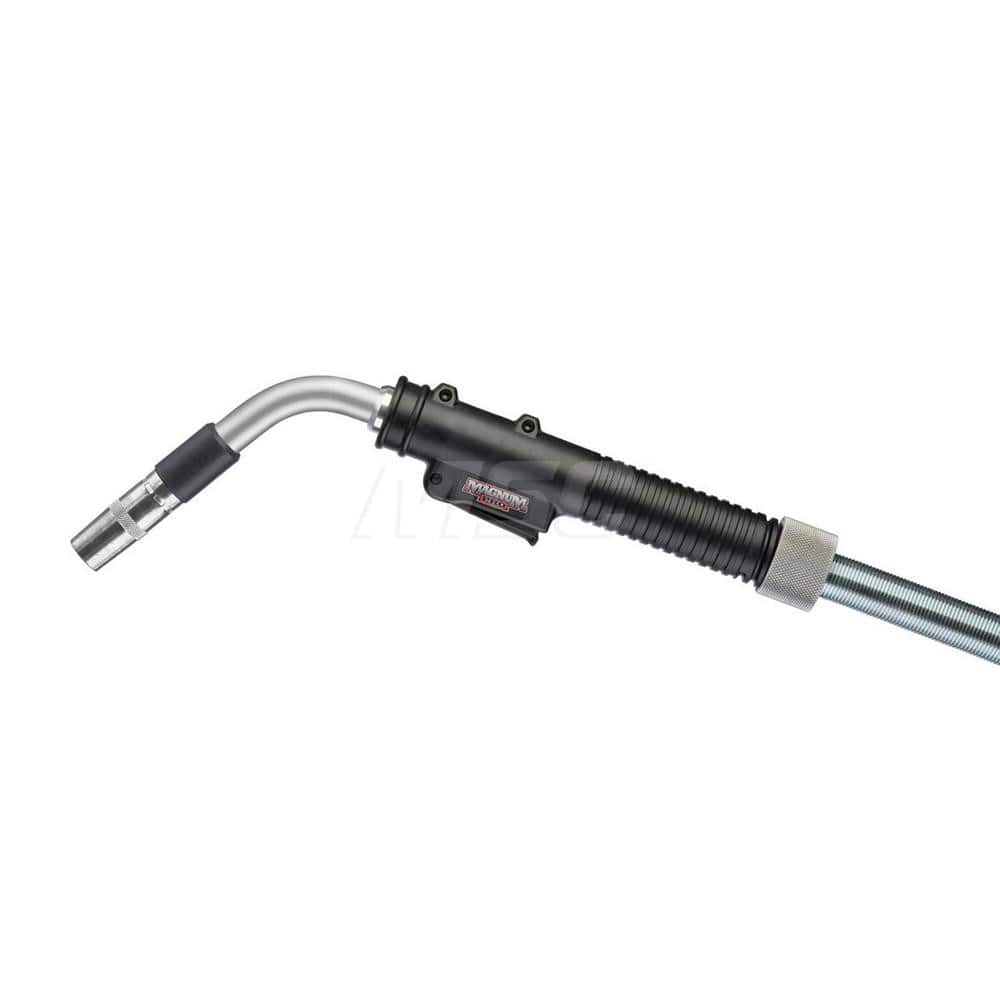 MIG Welding Guns; For Use With: Magnum ™ PRO 450; Length (Feet): 20 ft. (6.10m); Handle Shape: Straight; Neck Type: Fixed; Trigger Type: Standard; For Gas Type: CO2; For Wire Type: Flux Core; Solid