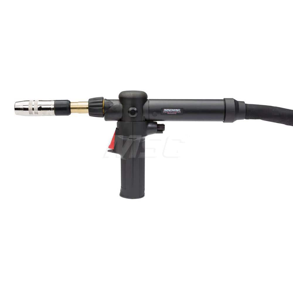 MIG Welding Guns; For Use With: Magnum ™ PRO; Length (Feet): 25 ft. (7.62m); Handle Shape: Straight; Neck Type: Fixed; Trigger Type: Standard; For Gas Type: Argon; For Wire Type: Solid