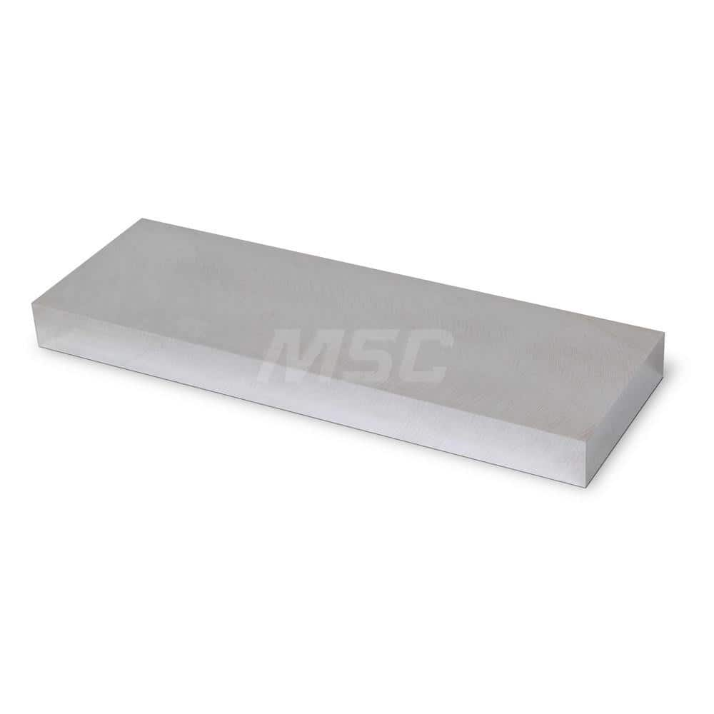 Aluminum Precision Sized Plate: Precision Ground & Milled, 12″ Long, 4″ Wide, 1″ Thick, Alloy 2024