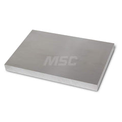 Aluminum Precision Sized Plate: Precision Ground & Milled, 18″ Long, 12″ Wide, 1″ Thick, Alloy 2024