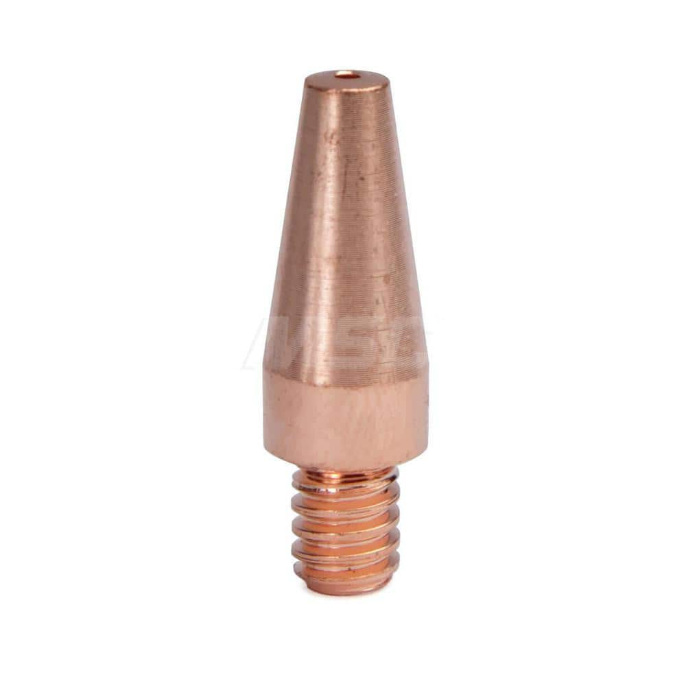 MIG Welder Contact Tip: 5/64″ Min x 5/64″ Max Wire Dia, Threaded Use with Magnum PRO