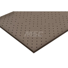 Anti-Fatigue Mat: 72″ Length, 36″ Wide, Nitrile Rubber, Beveled Edge, Standard-Duty Black