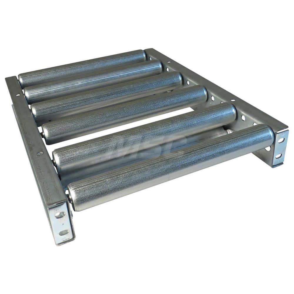 Gravity Conveyors; Conveyor Type: Roller; Component: Straight Conveyor; Telescopic: No; Roller Diameter (Decimal Inch): 1.9000; Overall Width: 19; Wheel Material: Galvanized Steel; Minimum Extended Length: 5.0 ft; Maximum Extended Length: 5.0000; Minimum