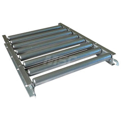 Gravity Conveyors; Conveyor Type: Roller; Component: Straight Conveyor; Telescopic: No; Roller Diameter (Decimal Inch): 1.3800; Overall Width: 24; Wheel Material: Galvanized Steel; Minimum Extended Length: 5.0 ft; Maximum Extended Length: 5.0000; Minimum