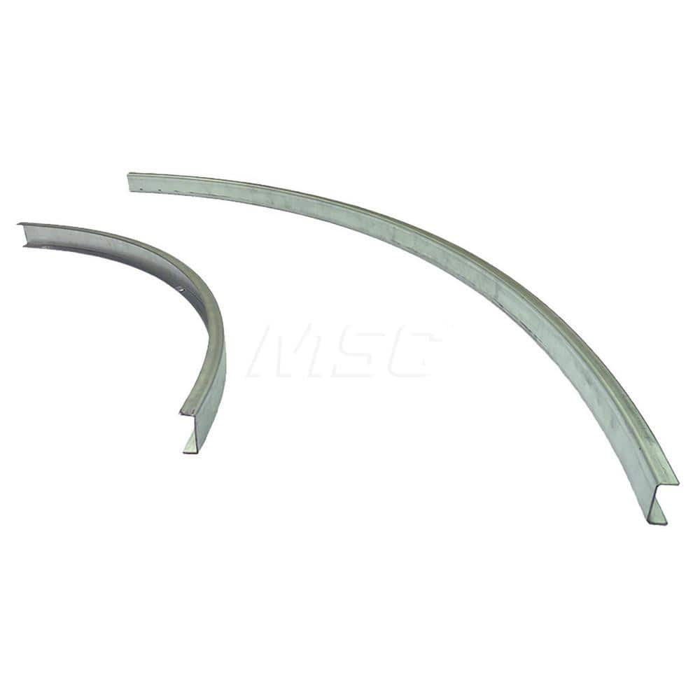 Conveyor Accessories; Type: Fixed Guard; Width (Inch): 1; For Use With: 2-1/2″ and 3-1/2″ Ashland Conveyor channel frames; Overall Height: 2.5000 in; Material: Galvanized Steel; Overall Length (Inch): 57.00; Length: 57.00; Overall Length: 57.00; Accessory