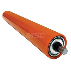 Roller Skids; Roller Material: Galvanized Steel; Load Capacity: 469; Color: Orange; Finish: Natural; Compatible Surface Type: Smooth; Roller Length: 23.8750 in; Roller Width: 1.9000; Roller Height: 1.9000 in; Roller Diameter: 1.9000; Overall Height: 1.900