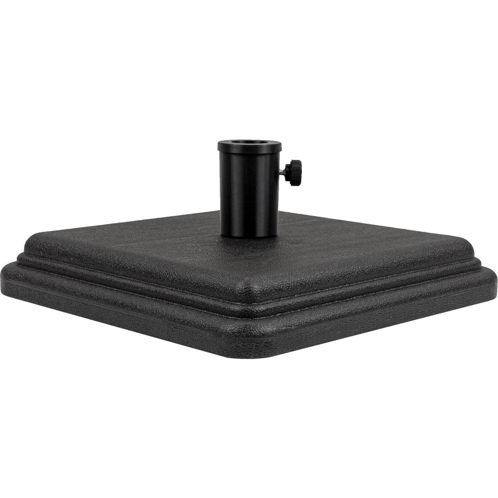 40 Pound Umbrella Base Designed to be Used with a Patio Table (Black)