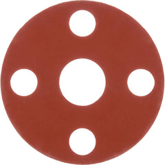 Flange Gasketing; Nominal Pipe Size: 1; Inside Diameter (Inch): 1.333; Thickness: 1/16; Outside Diameter (Inch): 4-1/4; Material: SBR Rubber; Color: Red; PSC Code: 5330; Overall Length (Inch): 4-1/4; Material: SBR Rubber