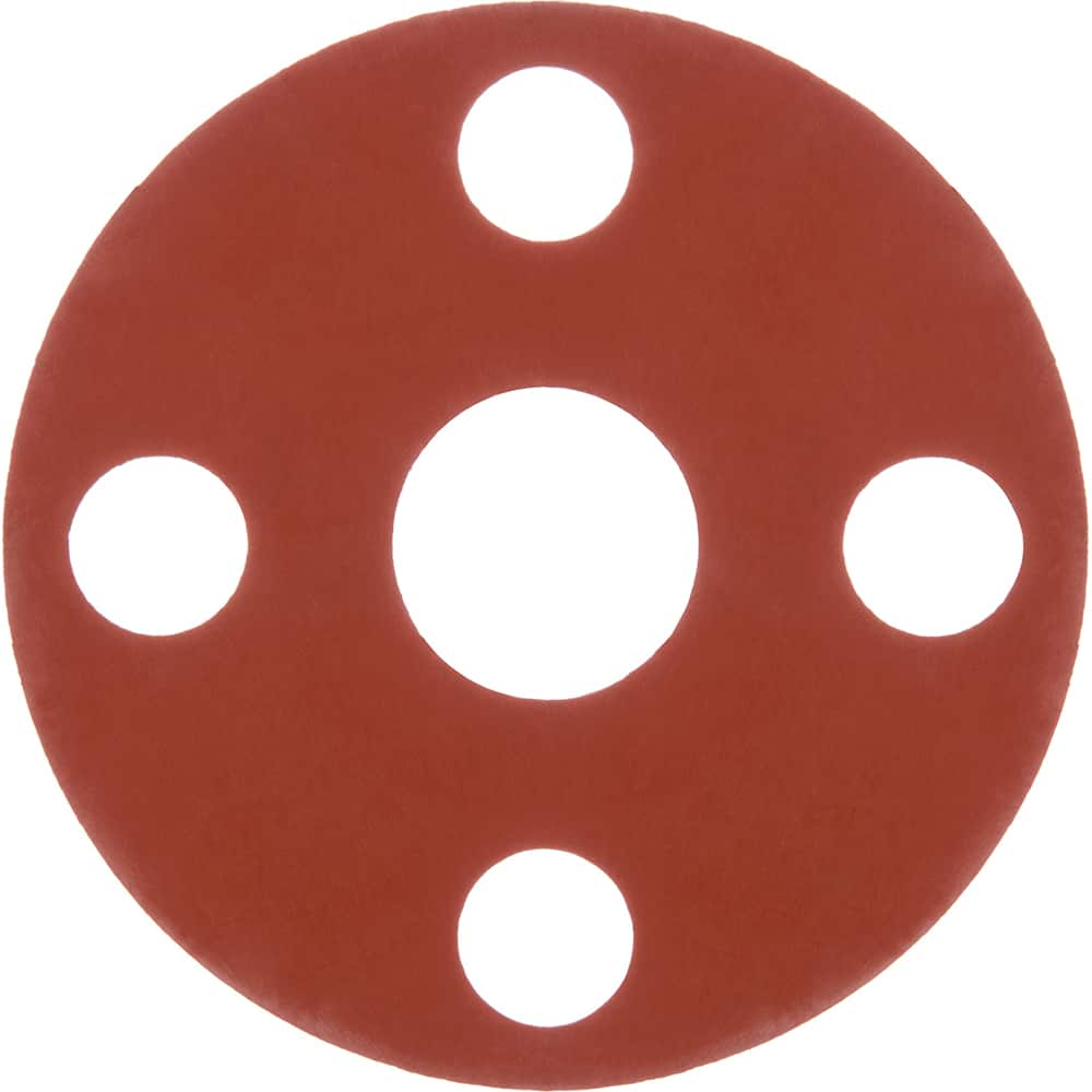 Flange Gasketing; Nominal Pipe Size: 1-1/2; Inside Diameter (Inch): 2; Thickness: 1/16; Outside Diameter (Inch): 6-1/8; Material: SBR Rubber; Color: Red; PSC Code: 5330; Overall Length (Inch): 6-1/8; Material: SBR Rubber