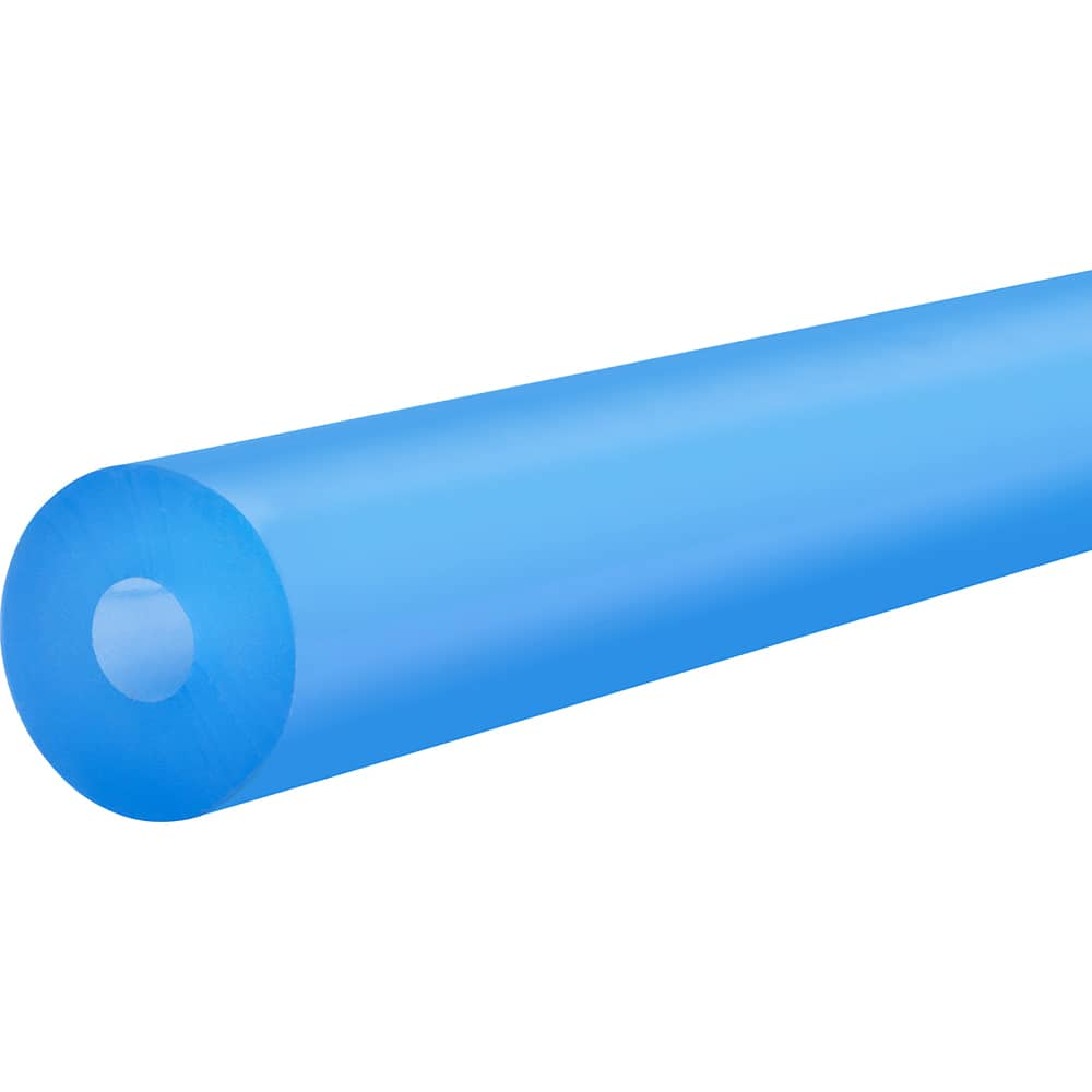 Silicone Tube: 3/16″ OD, 100' Length 40 Max psi, Blue