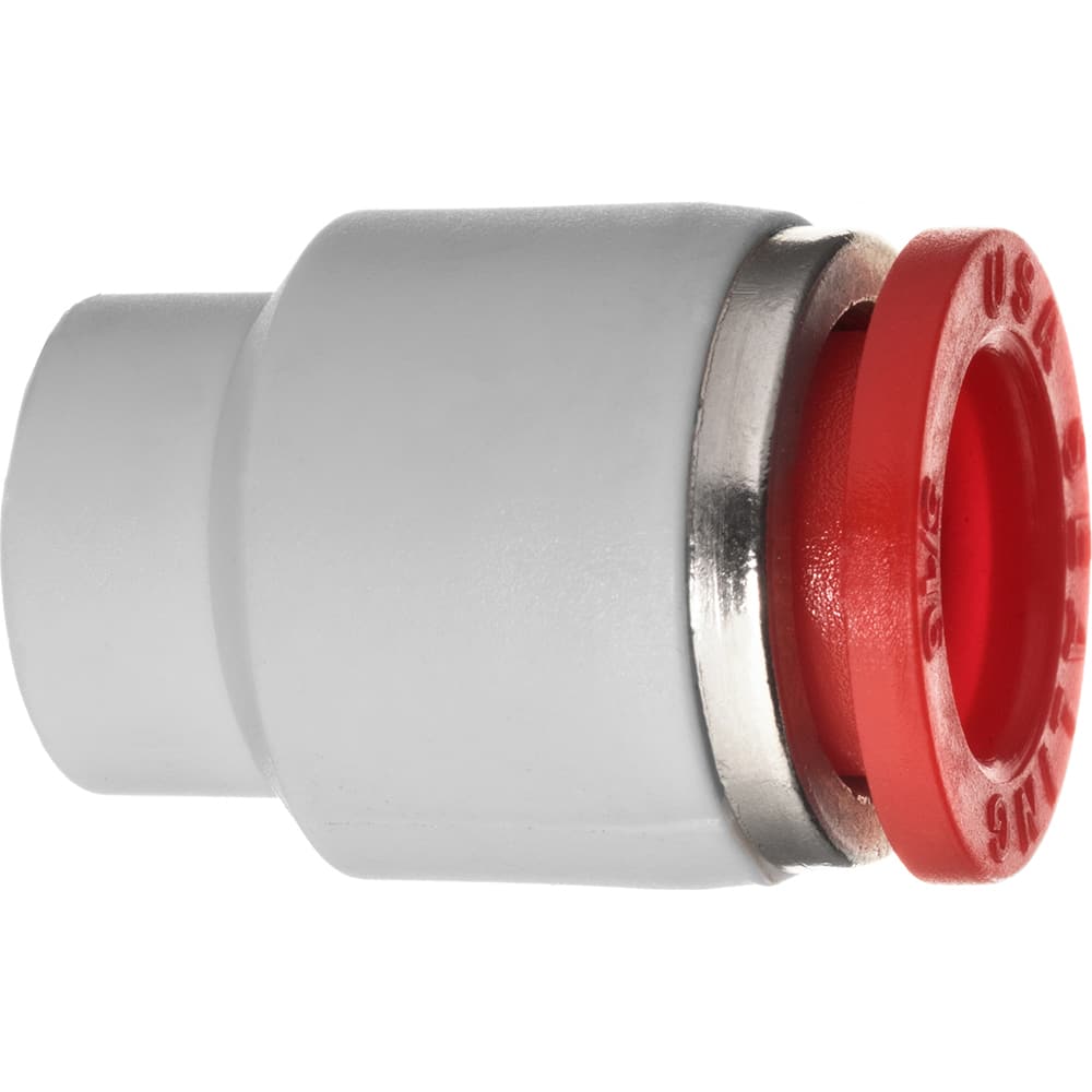 Push-To-Connect Tube Fitting: Cap, 3/8″ OD Polybutylene, 350 psi