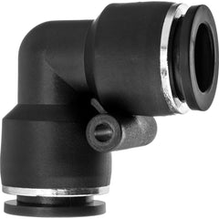 Push-To-Connect Tube Fitting: Reducing Union Elbow, 1/4 x 5/32″ OD Nylon, 350 psi