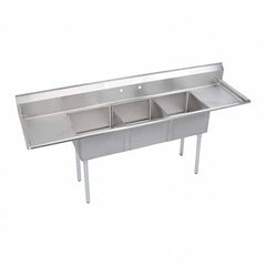 ELKAY - Stainless Steel Sinks Type: Scullery Sink Outside Length: 90 (Inch) - Best Tool & Supply