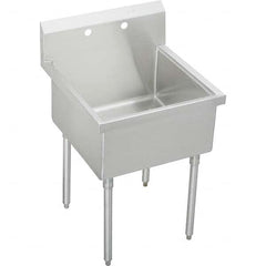 ELKAY - Stainless Steel Sinks Type: Scullery Sink Outside Length: 27 (Inch) - Best Tool & Supply