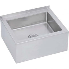 ELKAY - Stainless Steel Sinks Type: Mop Sink-Floor Mounted Outside Length: 24 (Inch) - Best Tool & Supply