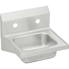 ELKAY - Stainless Steel Sinks Type: Hand Sink Outside Length: 16-3/4 (Inch) - Best Tool & Supply