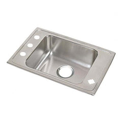 ELKAY - Stainless Steel Sinks Type: Drop In Sink Outside Length: 31 (Inch) - Best Tool & Supply