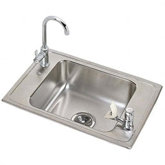 ELKAY - Stainless Steel Sinks Type: Drop In Sink Outside Length: 25 (Inch) - Best Tool & Supply