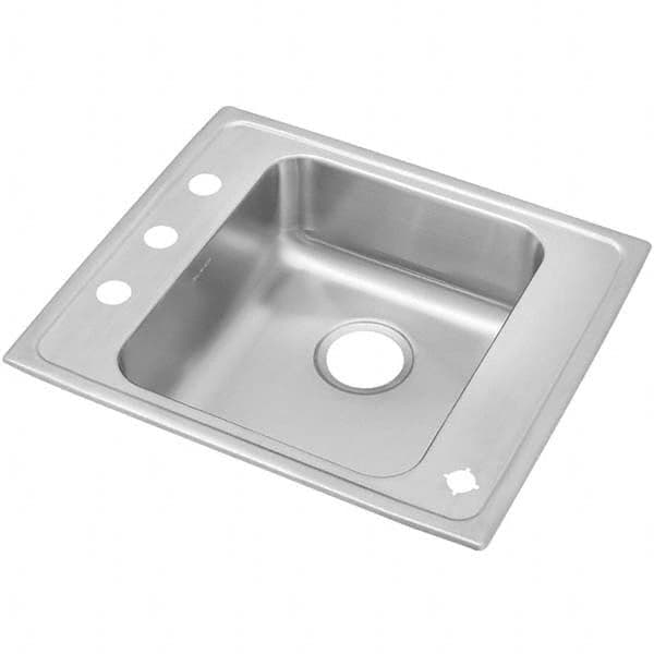 ELKAY - Stainless Steel Sinks Type: Drop In Sink Outside Length: 22 (Inch) - Best Tool & Supply