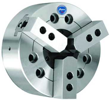 3-Jaw Power Chuck; 10 inch; Direct Mount A2-6 - Best Tool & Supply