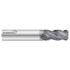 4mm Dia. x 50mm Overall Length 4-Flute 0.3mm C/R Solid Carbide SE End Mill-Round Shank-Center Cut-FC18 - Best Tool & Supply