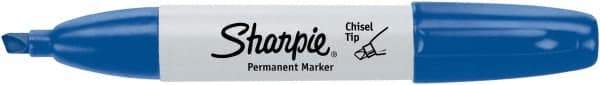 Sharpie - Blue Permanent Marker - Chisel Tip, AP Nontoxic Ink - Best Tool & Supply