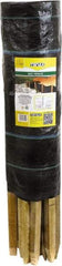 Tenax - 100' Long" x 24" High Silt Fence - Black Woven Polypropylene, For Erosion Control - Best Tool & Supply