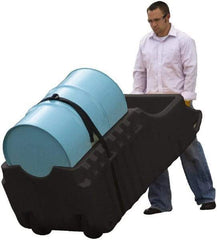 Justrite - Mobile Spill Containment Type: Poly Drum Caddy Number of Drums: 1 - Best Tool & Supply