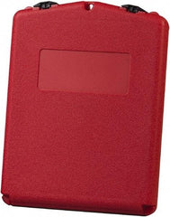 Justrite - 1 Piece Red Document Holders-Certificate/Document - 14-1/2" High x 11" Wide - Best Tool & Supply