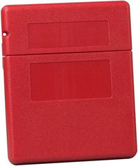 Justrite - 1 Piece Red Document Holders-Certificate/Document - 12-1/2" High x 10-1/4" Wide - Best Tool & Supply