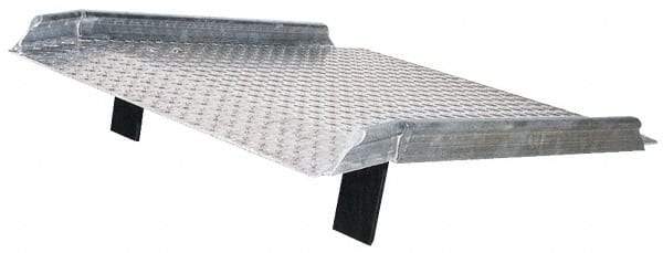 Vestil - 800 Lb Aluminum Dock Board - 60" Long x 36" Wide x 10" High - Best Tool & Supply