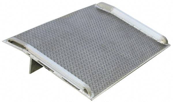 Vestil - 11,000 Lb Aluminum Dock Board - 54" Long x 60" Wide x 8-1/2" High - Best Tool & Supply