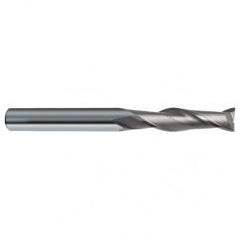 20mm Dia. x 150mm Overall Length 2-Flute Square End Solid Carbide SE End Mill-Round Shank-Center Cut-Uncoated - Best Tool & Supply