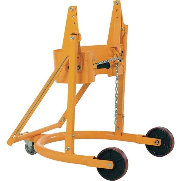 Value Collection - 1,496 Lb Load Capacity, Drum Carrier/Rotator - For 55 Gal Drums - Best Tool & Supply