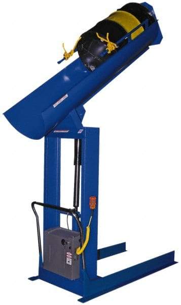 Vestil - 750 Lb Load Capacity, Drum Dumper - 60" High - Best Tool & Supply