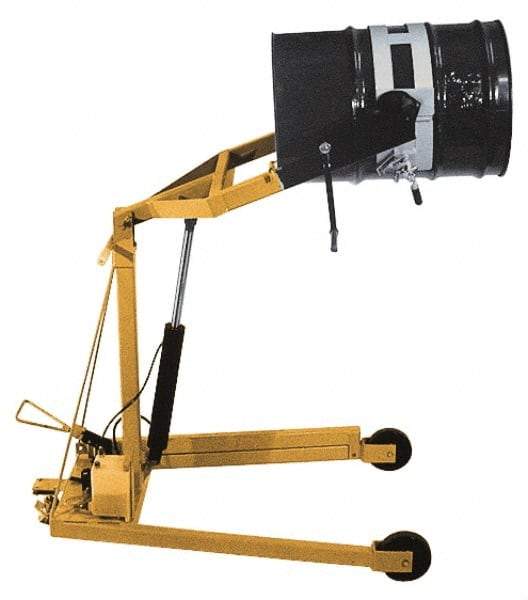 Vestil - 800 Lb Load Capacity, 55 Gal Drum Carrier/Rotator/Boom - For 55 Gal Drums - Best Tool & Supply