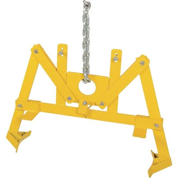 Vestil - 1,000 Lb Load Capacity, 55 Gal Vertical Drum Lifter - For 55 Gal Drums - Best Tool & Supply