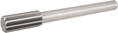 Hertel - 1-7/8" High Speed Steel 12 Flute Chucking Reamer - Straight Flute, Straight Shank, 4" Flute Length, 14" OAL - Best Tool & Supply